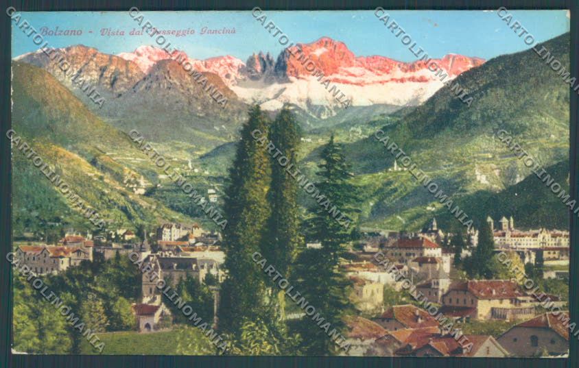 Bolzano Città cartolina ZT8580 – fronte