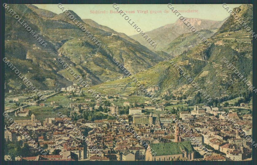 Bolzano Città cartolina ZT8582 – fronte