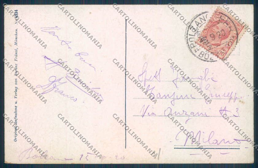 Bolzano Città cartolina ZT8582 – retro