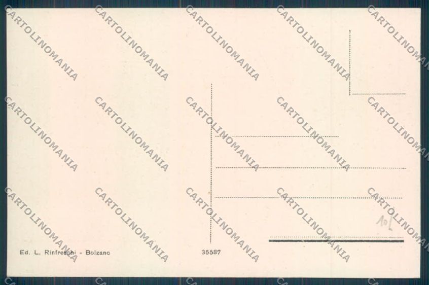 Bolzano Città Funivia cartolina ZT8587 – retro