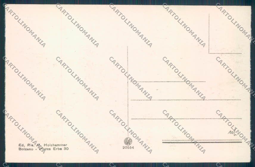 Bolzano Città Teatro cartolina ZT8608 – retro