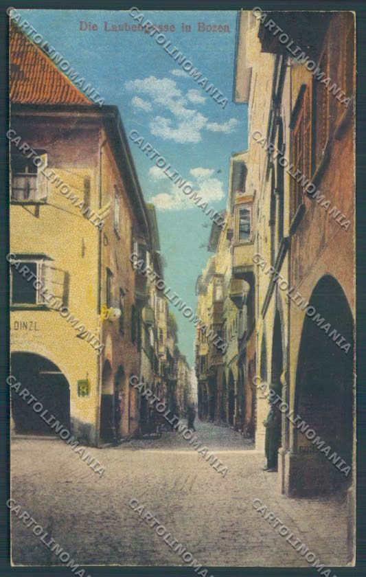 Bolzano Città cartolina ZT8615 – fronte