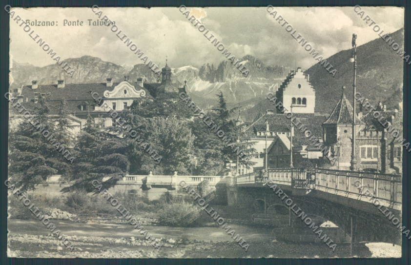 Bolzano Città ABRASA cartolina ZT8620 – fronte