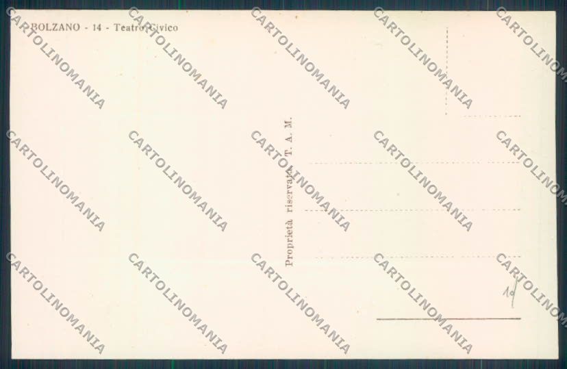 Bolzano Città Foto cartolina ZT8641 – retro