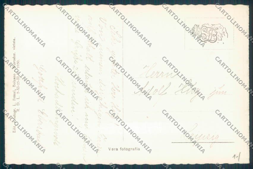 Bolzano Città Foto cartolina ZT8645 – retro