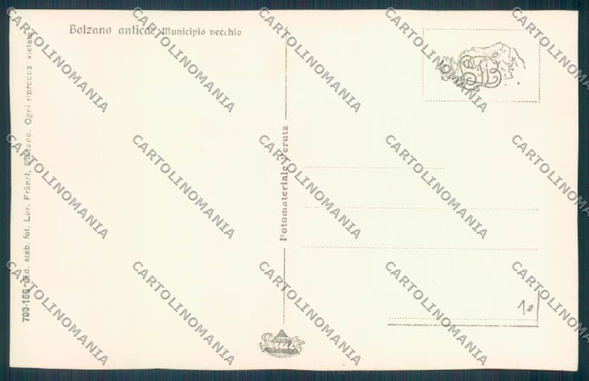 Bolzano Città Foto cartolina ZT8649 – retro