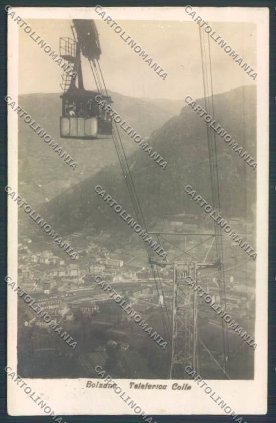 Bolzano Città Funivia Foto cartolina ZT8664 – fronte
