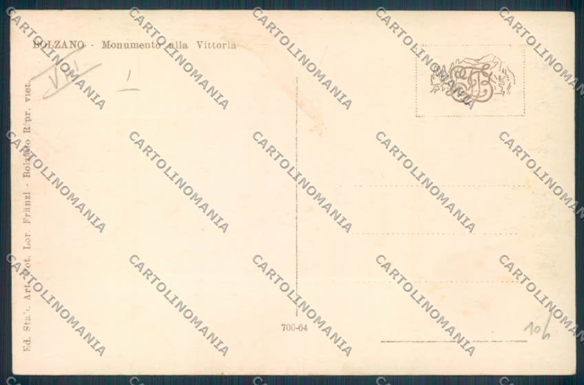 Bolzano Città Automobile Motocicletta Foto cartolina ZT8669 – retro