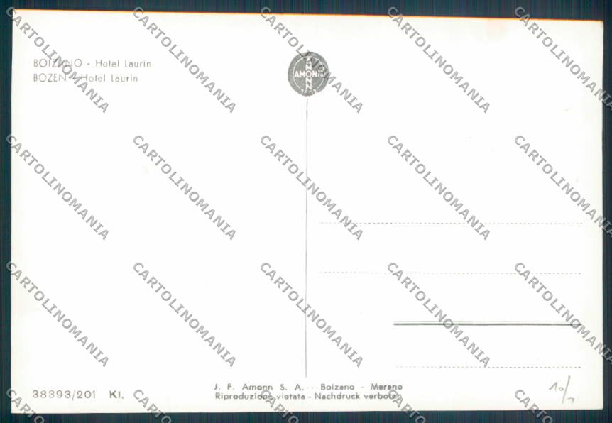 Bolzano Città Foto cartolina ZT8674 – retro