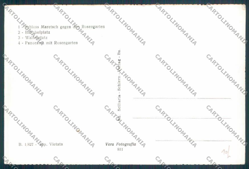 Bolzano Città Foto cartolina ZT8675 – retro