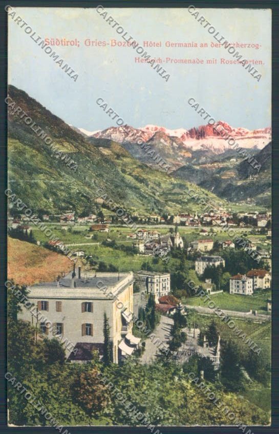 Bolzano Città cartolina ZT8685 – fronte