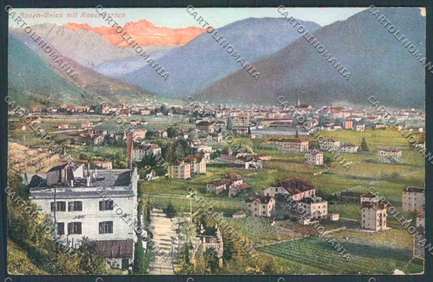 Bolzano Città cartolina ZT8688 – fronte