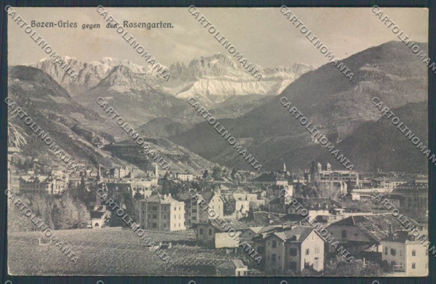 Bolzano Città SCOLLATA cartolina ZT8689 – fronte