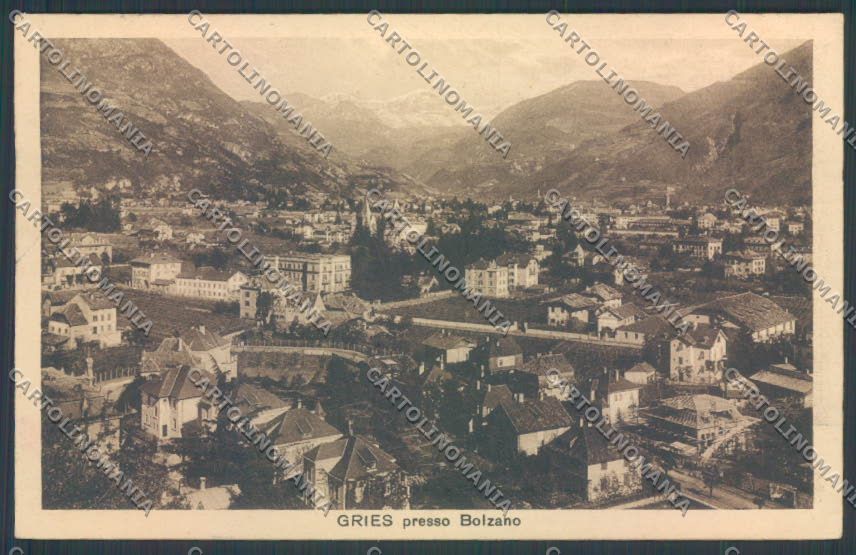 Bolzano Città cartolina ZT8690 – fronte
