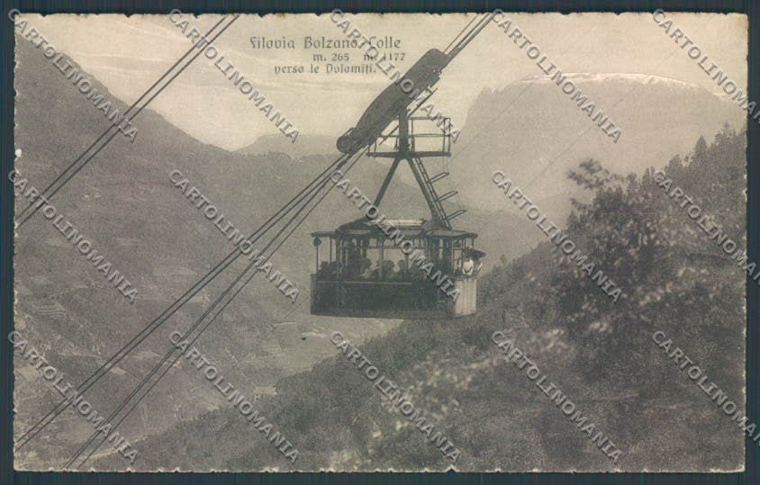 Bolzano Città Funivia cartolina ZT8694 – fronte