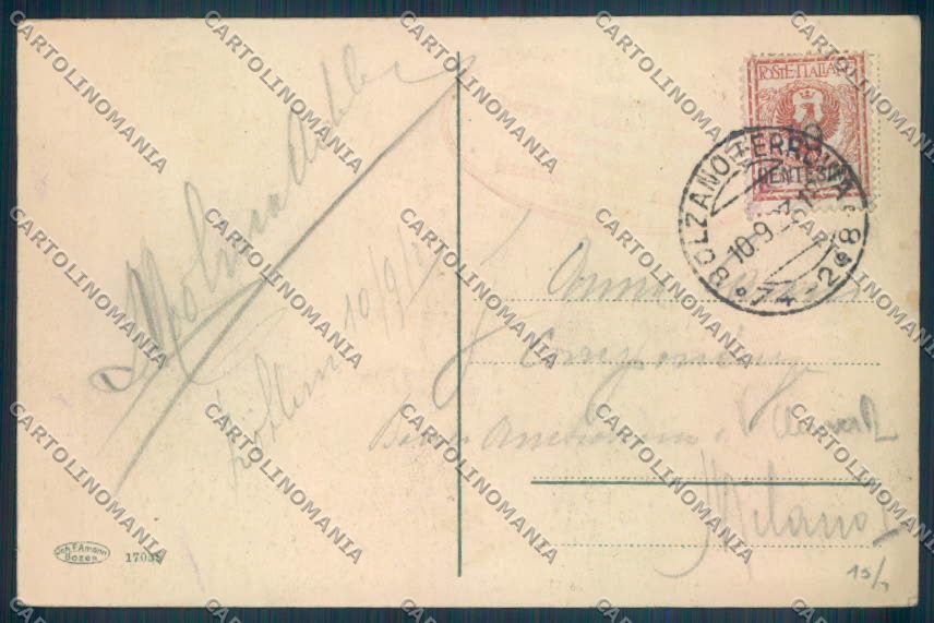Bolzano Città Funivia cartolina ZT8695 – retro