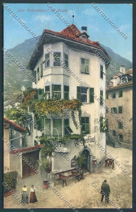 Bolzano Città ABRASA cartolina ZT8699 – fronte
