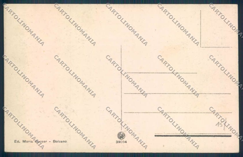 Bolzano Città cartolina ZT8701 – retro