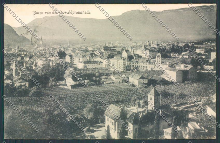 Bolzano Città cartolina ZT8712 – fronte