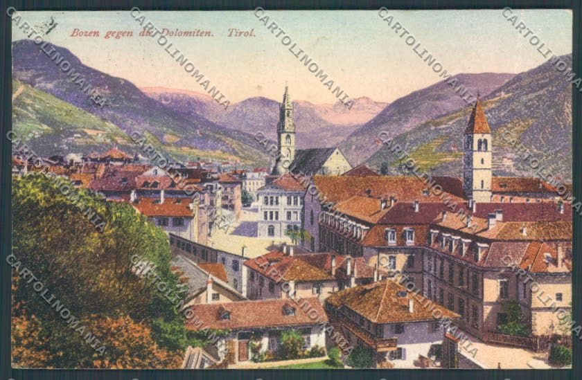 Bolzano Città cartolina ZT8713 – fronte