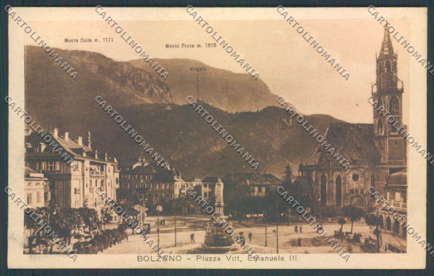 Bolzano Città ABRASA cartolina ZT8730 – fronte