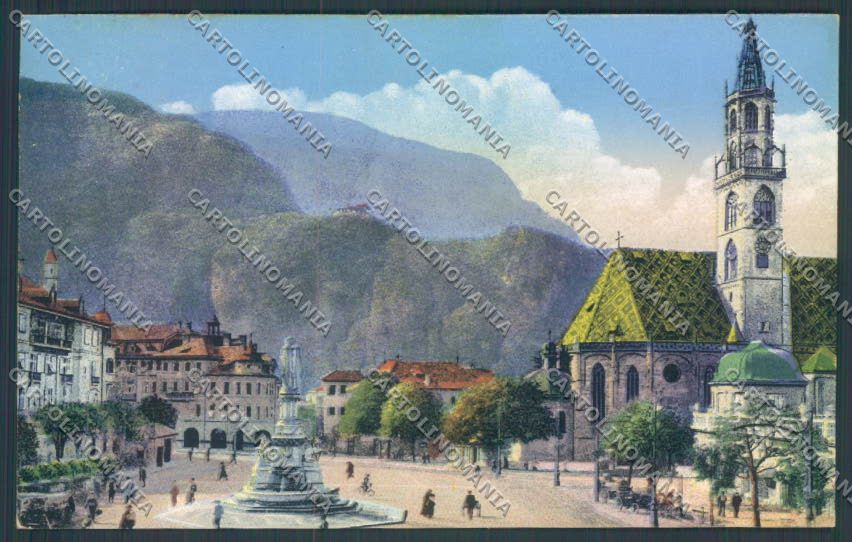 Bolzano Città cartolina ZT8734 – fronte
