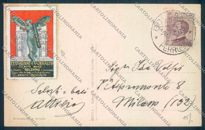 Bolzano Città cartolina ZT8738 – retro