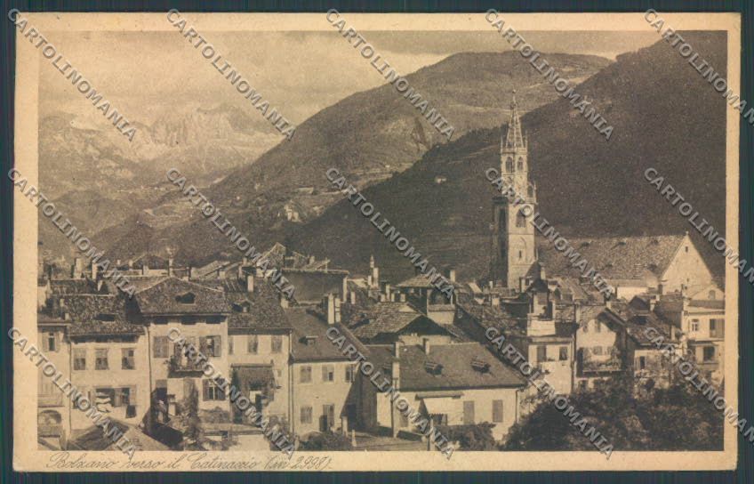 Bolzano Città cartolina ZT8747 – fronte