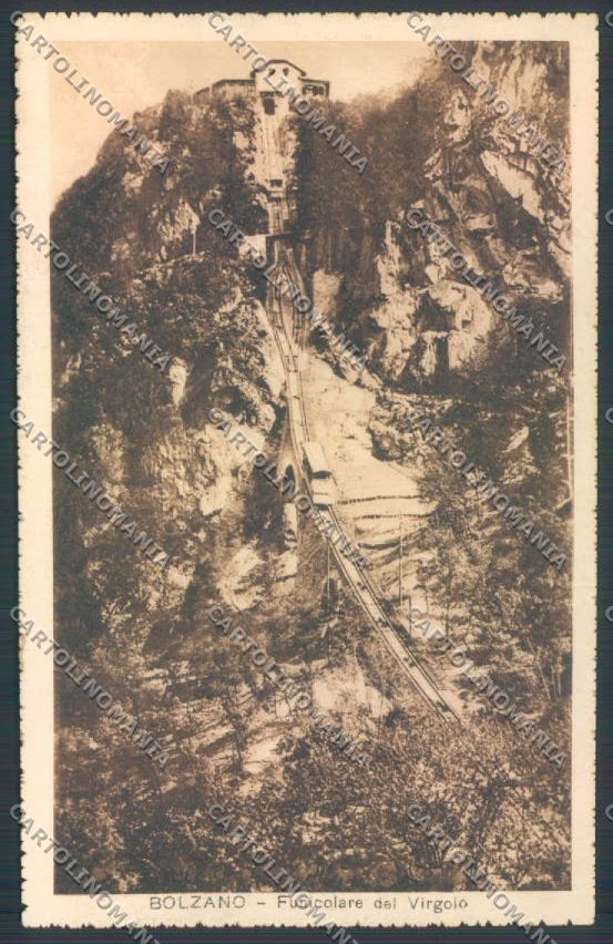 Bolzano Città Funicolare cartolina ZT8752 – fronte
