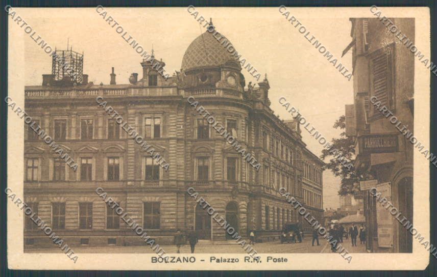 Bolzano Città Poste cartolina ZT8754 – fronte