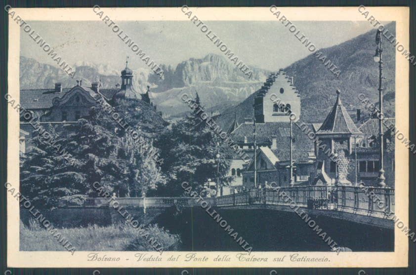 Bolzano Città cartolina ZT8758 – fronte