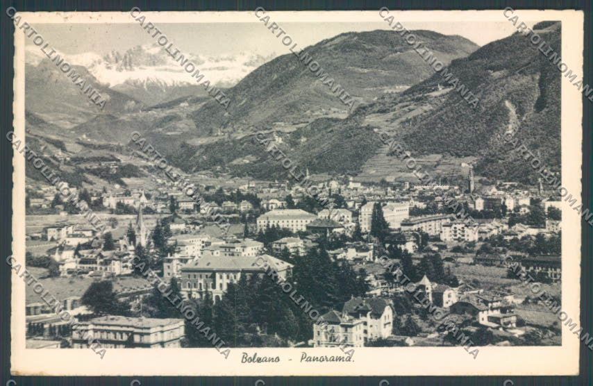 Bolzano Città cartolina ZT8760 – fronte