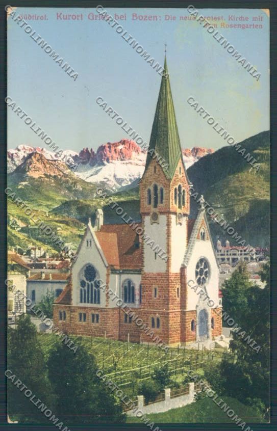 Bolzano Città cartolina ZT8765 – fronte