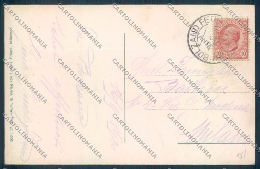 Bolzano Città cartolina ZT8765 – retro