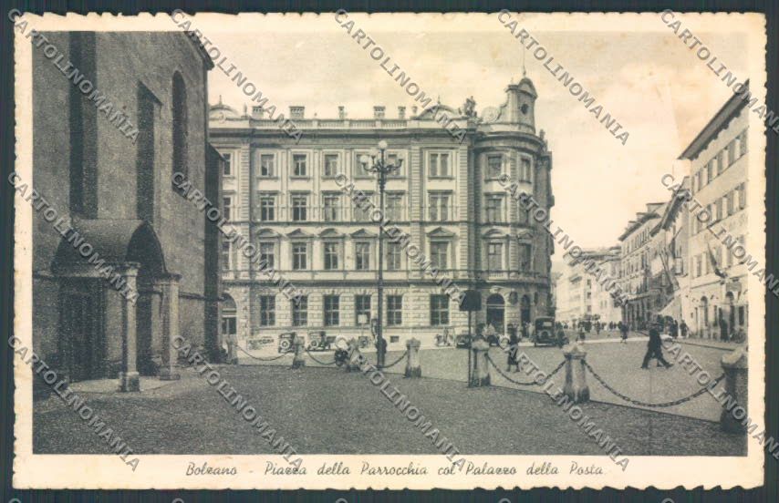 Bolzano Città Poste cartolina ZT8772 – fronte