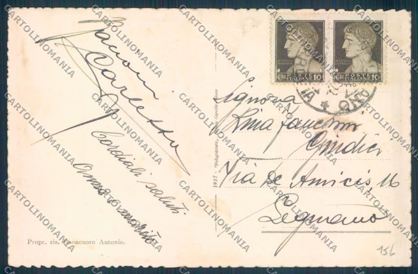 Bolzano Città Poste cartolina ZT8772 – retro