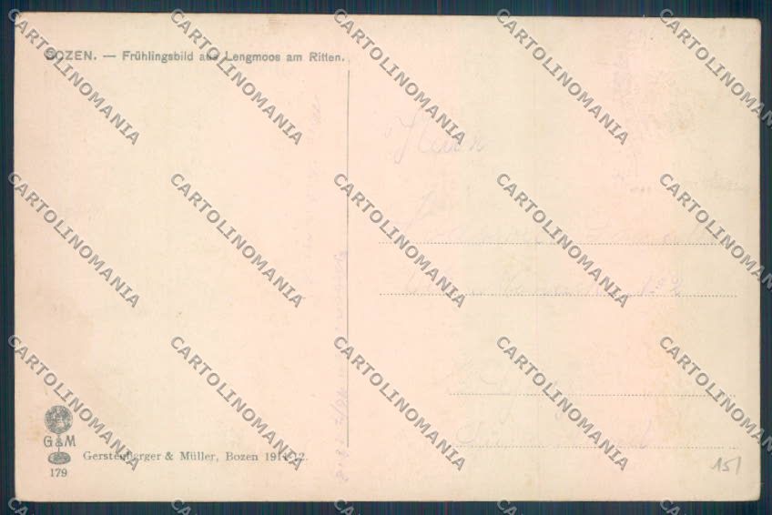 Bolzano Città cartolina ZT8783 – retro