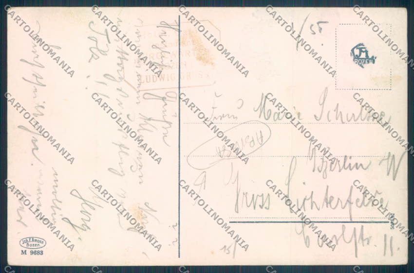 Bolzano Città ABRASA cartolina ZT8786 – retro