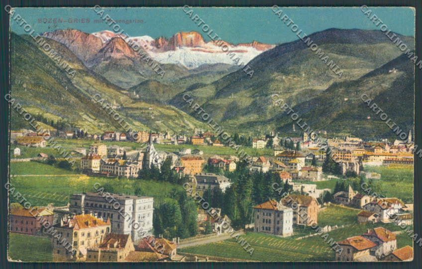 Bolzano Città cartolina ZT8787 – fronte