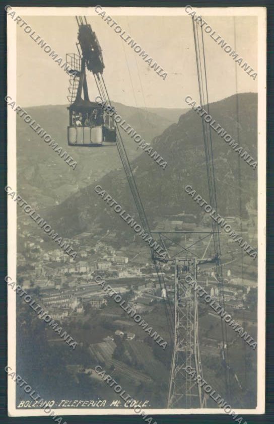Bolzano Città Funivia Foto cartolina ZT8796 – fronte