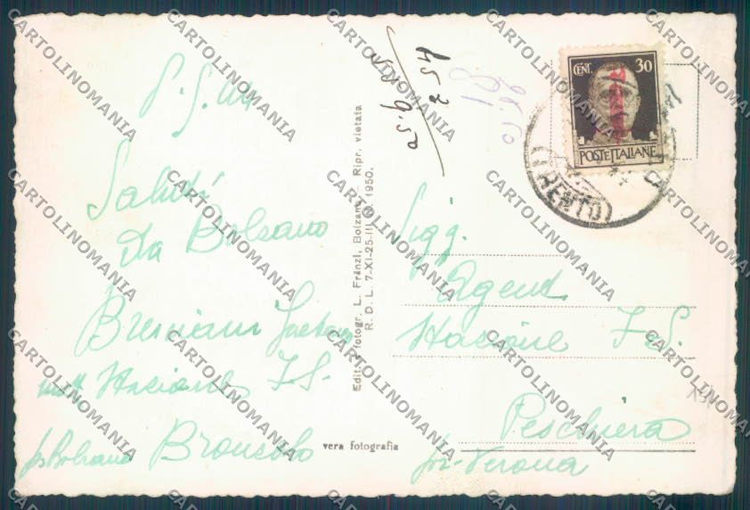 Bolzano Città Costumi PIEGHINA Foto cartolina ZT8799 – retro