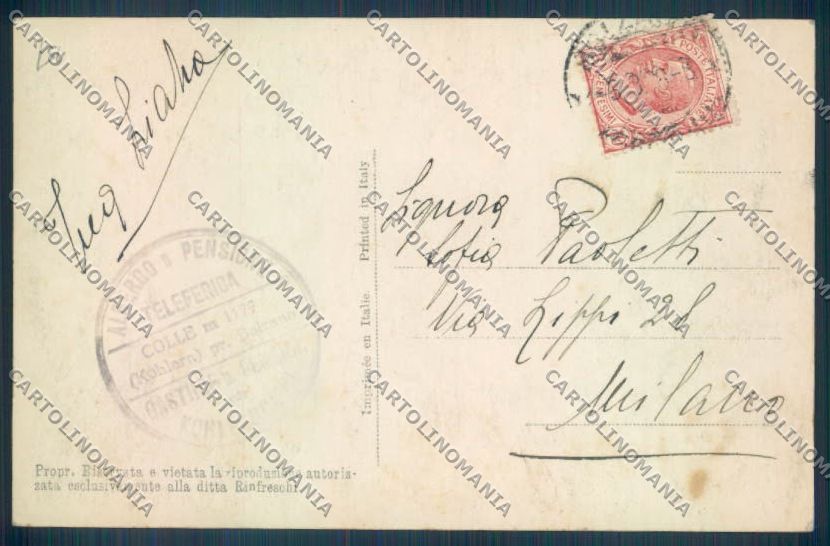 Bolzano Città Foto cartolina ZT8808 – retro