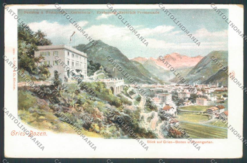 Bolzano Città cartolina ZT8832 – fronte