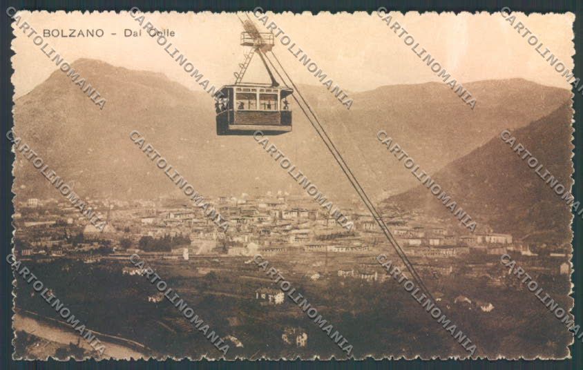 Bolzano Città Funivia cartolina ZT8834 – fronte