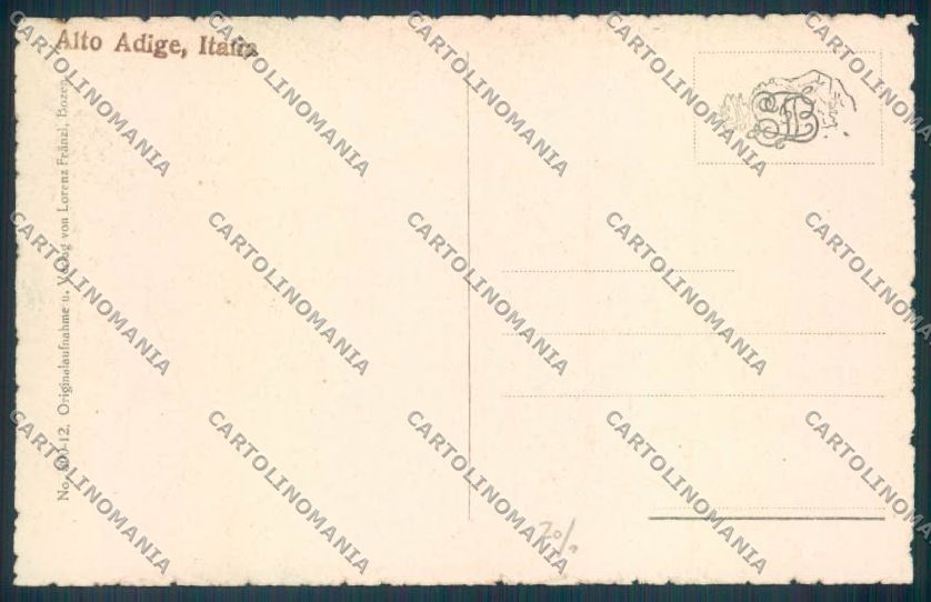 Bolzano Città Funivia cartolina ZT8836 – retro