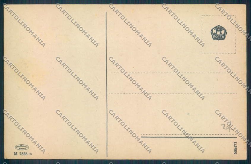 Bolzano Città Mercato cartolina ZT8842 – retro