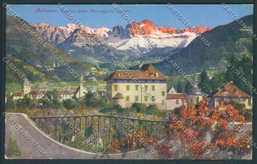 Bolzano Città cartolina ZT8849 – fronte