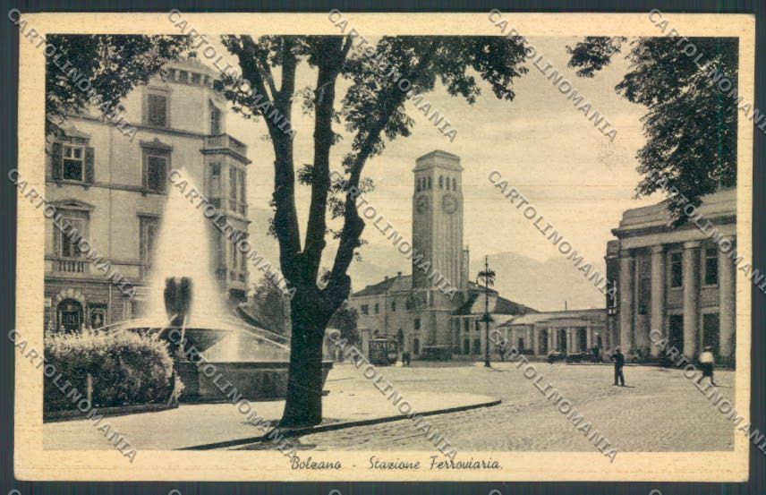 Bolzano Città Stazione cartolina ZT8851 – fronte