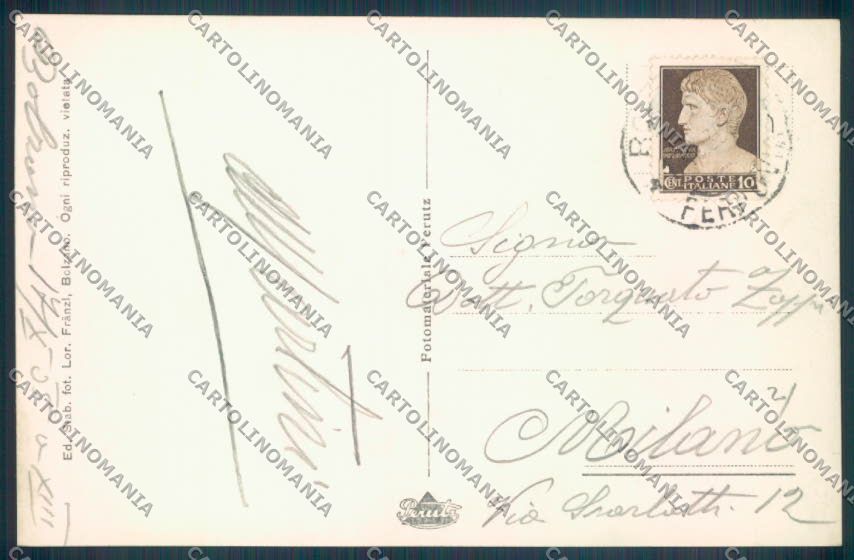 Bolzano Città Foto cartolina ZT8868 – retro