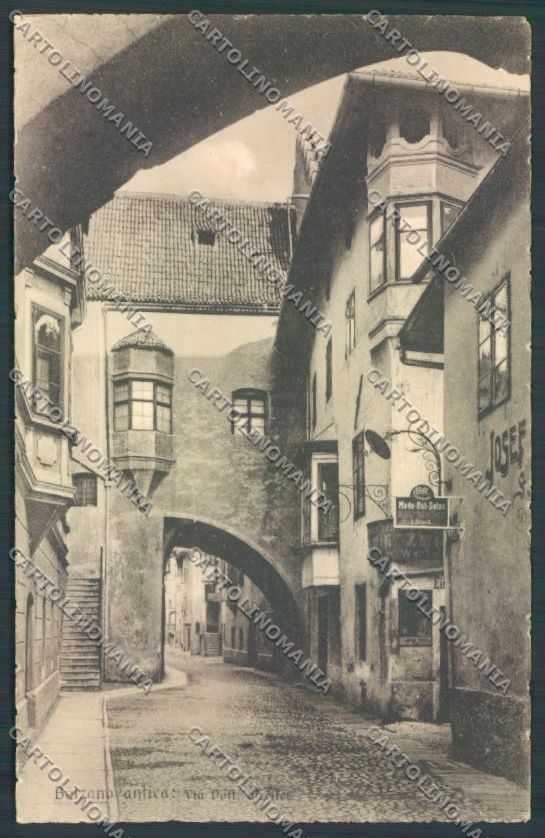 Bolzano Città cartolina ZT8881 – fronte